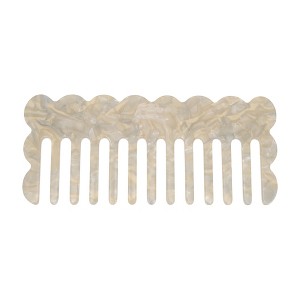 Unique Bargains Wave-shaped Hair Comb 1 Pc - 1 of 4