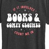 Women's - Instant Message - Books Comfy Clothes Short Sleeve Graphic T-Shirt - 2 of 4