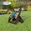 Suncast 225 Foot Capacity Durable Hosemobile Pro Garden Hose Reel Cart, Mocha - 4 of 4