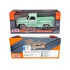 1966 GMC C1000 Fenderside Pickup Truck Light Green "Timeless Legends" Series 1/24 Diecast Model Car by Motormax - 3 of 3