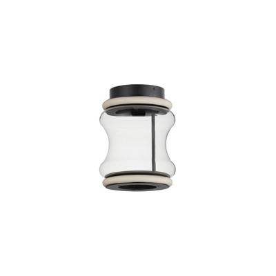 ET2 Lighting Syndicate 2 - Light Flush Mount in  Black