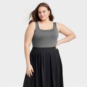 Women's Seamless Tank Bodysuit - A New Day™ - 1 of 3