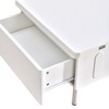 NicBex Multi-Functional Lift-Top Coffee Table, Space-Saving with 2 Drawers & Foldable Tabletop with Storage Compartment for Living Room - 4 of 4