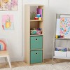Racxily 4 Cube Vertical Storage Organizer multiple colors, Bookcase, Storage Shelf - 4 of 4