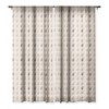 Iveta Abolina Peace Hands Tan 120" x 50" Single Panel Sheer Window Curtain - Deny Designs - 3 of 4