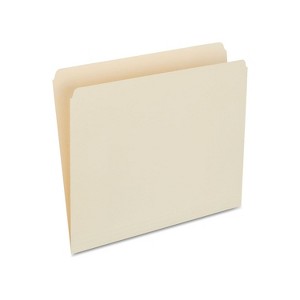 Staples Manila File Folders Letter Single Tab 100/Box 116723 - 1 of 4