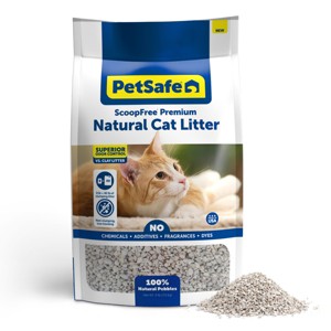 PetSafe Natural Non-Clumping ScoopFree Premium Natural Cat Litter - 8lbs - 1 of 4