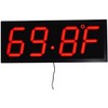 School Smart Large LED Wall Clock with Remote Control, 28 x 11-1/4 Inches - 3 of 4