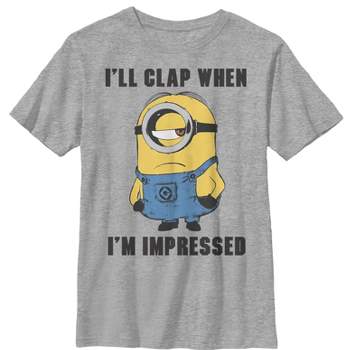 Boy's Despicable Me Minions Clap When Impressed T-Shirt