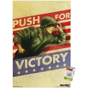 Trends International Call of Duty: WWII - Push Unframed Wall Poster Prints - 1 of 4