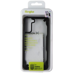 Ringke Fusion X Series Case for Samsung Galaxy S21 Plus - Clear / Black - 1 of 1
