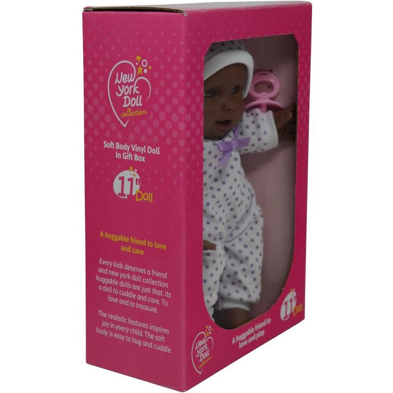 The New York Doll Collection 11 Inch Soft Body Baby Doll, 4 of 18