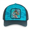 Adult Mountain Dew Baja Blast Surfing Trucker Hat - 2 of 4