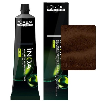 L'Oreal Pro iNOA Coloration Ammonia-Free Permanent Hair Color Dye  - Multicolored Loreal Haircolor Cream