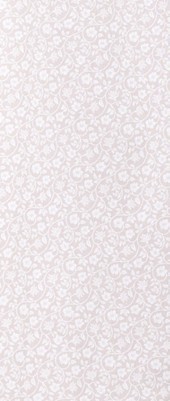 white floral on gray