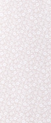 white floral on gray