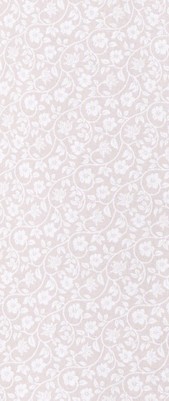 white floral on gray