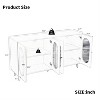 LunaLulinlk Modern Accent Sideboard Cabinet with Acrylic Doors, Freestanding Storage Cupboard Console Table for Kitchen，White - 4 of 4