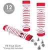 Big Dot of Happiness Red Stripes - No Snap Simple Party Table Favors - DIY Cracker Boxes - Set of 12 - 3 of 4