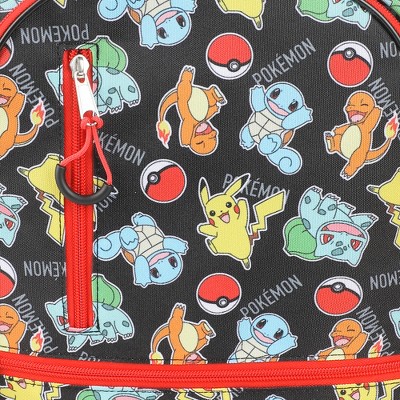 Pokemon Starters & Pokeballs All-Over Print 16" Backpack & Lunch Kit Value Set - image 2