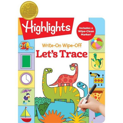 Write On Wipe Off Let S Trace Hardcover By Highlights Target