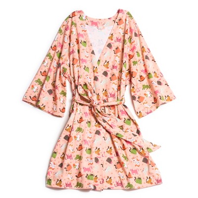 Vera Bradley Women's Outlet Cotton Essential Knit Robe