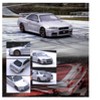 Nissan Skyline GT-R (R34) V-SPEC II RHD (Right Hand Drive) Silver Metallic 1/64 Diecast Model Car by Inno Models - 3 of 3