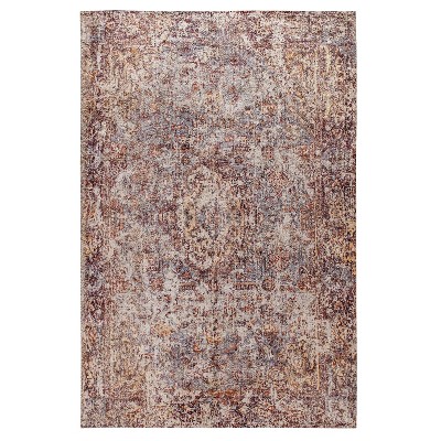 Merrick Lane 5' X 7' Distressed Old English Style Artisan Traditional ...