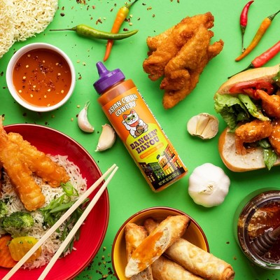 Asian Cajun Cowboy Bangin' Bayou Chili Honey Aioli Dipping Sauce - 10oz