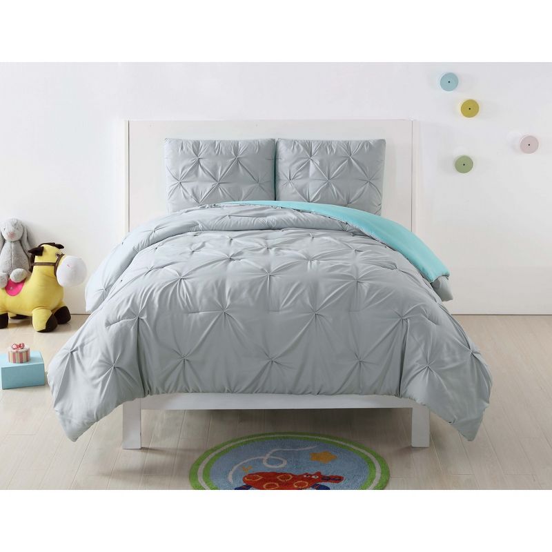 Anytime Pleated Comforter Set - My World, 1 of 8