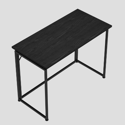 Black Particle Board Foldable Computer Desk