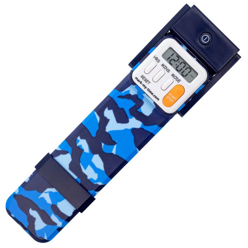 Blue Camouflage Timer Booklight LED, 3 of 9