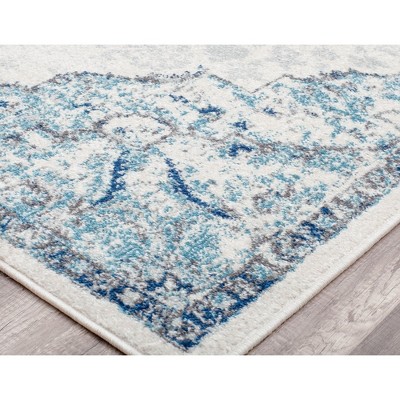 Harper Bluebonnet Transitional Vintage Area Rug 2'6" x 4'