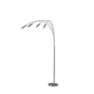 Vynxaria Modern 72 Inch 4 Light Arc Standing Lamp: Perfect for Living Room, Bedroom & Office Lighting