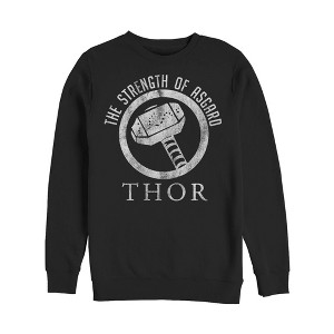 Men's Marvel Thor Strength of Asgard Sweatshirt - 1 of 3