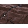 Gioberti Men's Faux Suede Bomber Jacket with Warm Light Inner Padding - 4 of 4