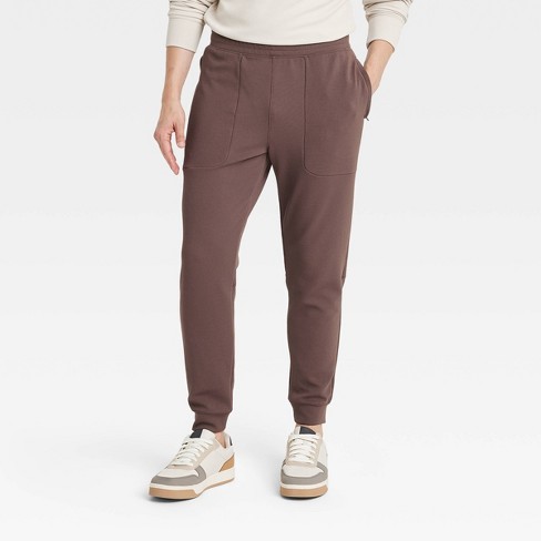 Men's Heavy Waffle Joggers - All In Motion™ Brown S