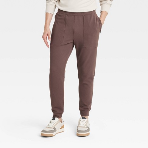 Men's Heavy Waffle Joggers - All In Motion™ Brown Xxl : Target