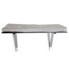 Cat Window Perch, Cat Window Bed With Velvet Detachable Cushion, Nylon Buckle Support Legs, 22 Pounds Load Capacity - 3 of 4