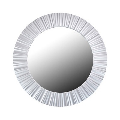 Northlight 20 Silver Contemporary Fluted Round Mirror Wall Decor Target   GUEST Abdb825d Bcac 48bb B821 0ef6534602db