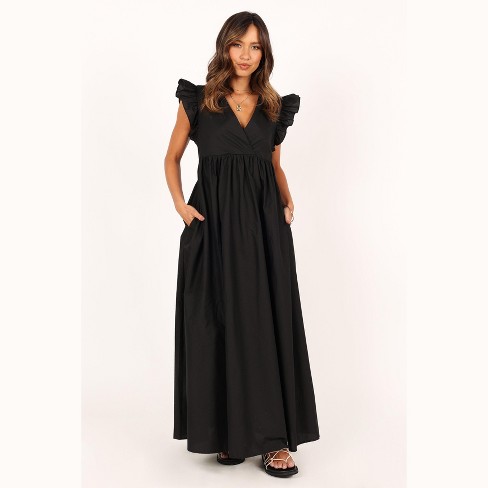 Black maxi dress store target