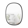 Hub Decorative Oval Mirror Black - Umbra - image 2 of 4