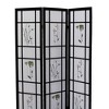 NicBex 3-panel Display Room Divider Portable Wooden Folding Privacy Screen Freestanding Wall Partition for Home & Office - 4 of 4