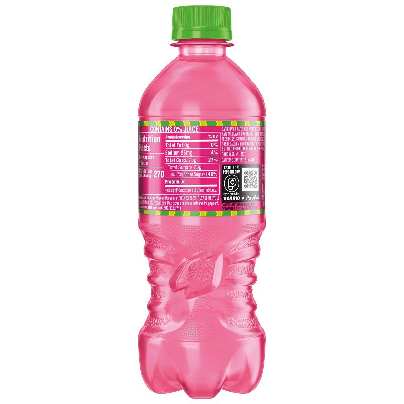 Mountain Dew Major Melon - 20 fl oz Bottle, 4 of 5
