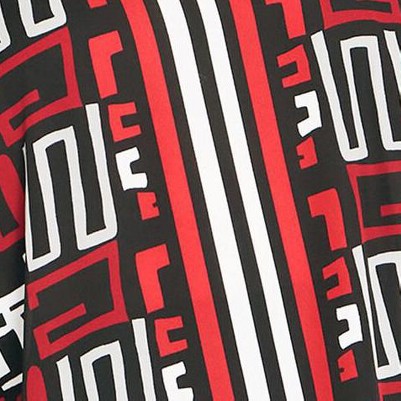 black red geo