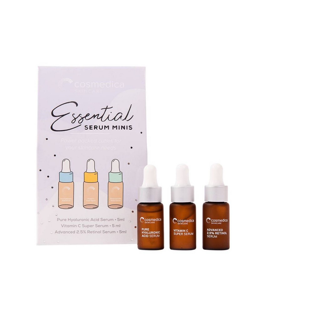 Photos - Cream / Lotion Cosmedica Skincare Essential Serum Minis Trio - 3pc