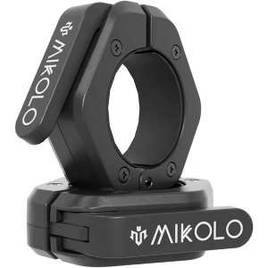 Magnetic Barbell Clamps, 2 Inch Olympic Barbell Clips with Anti Slip TPR Lining and Quick Release for Home and Gym Use - 1 of 4