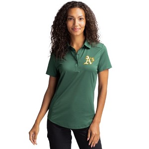 Athletics Cutter & Buck Prospect Eco Textured Stretch Recycled Womens Short Sleeve Polo - 1 of 1