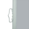 vidaXL Side Awning Grey Polyester with PU coating, powder-coated iron - 4 of 4