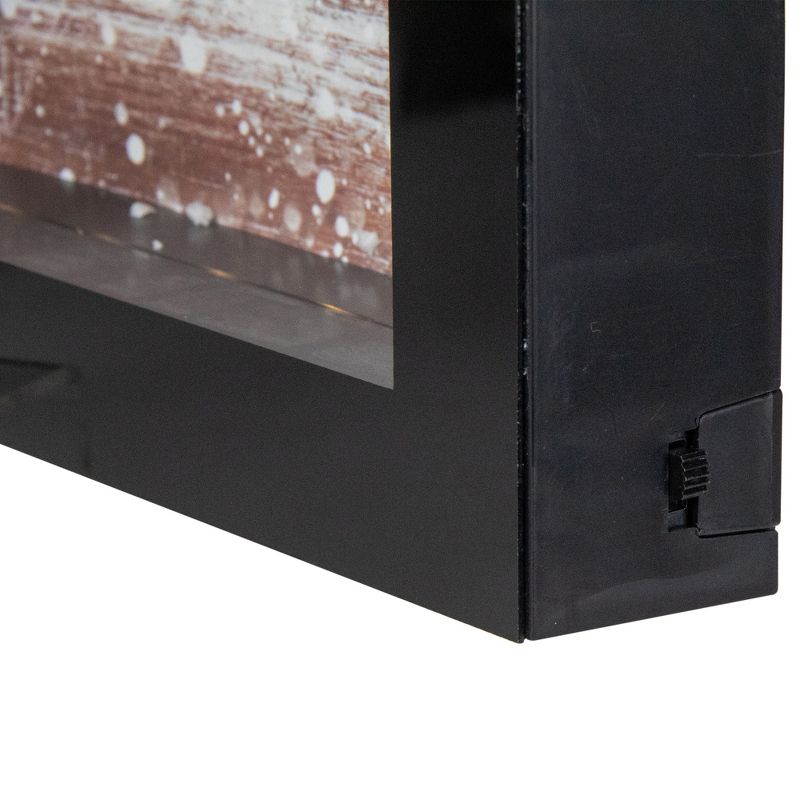 Northlight 14" Black Framed 3D "Have A Holly Jolly Christmas" LED Christmas Box Decor, 5 of 6